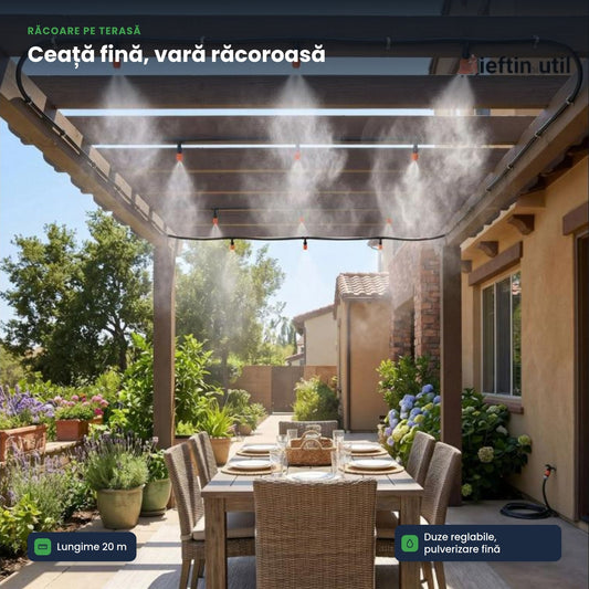 COOLMIST-Kit Răcire Terasă 20 m