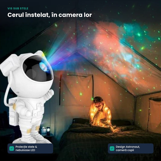 STARS PROIECTOR – Proiector Night Light Pentru Copii