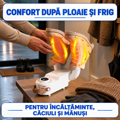 USCĂTOR ELECTRIC PENTRU ÎNCĂLȚĂMINTE - PANTOFI USCAȚI ÎN ORICE ANOTIMP (DRYSHOES)