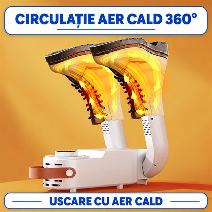 USCĂTOR ELECTRIC PENTRU ÎNCĂLȚĂMINTE - PANTOFI USCAȚI ÎN ORICE ANOTIMP (DRYSHOES)