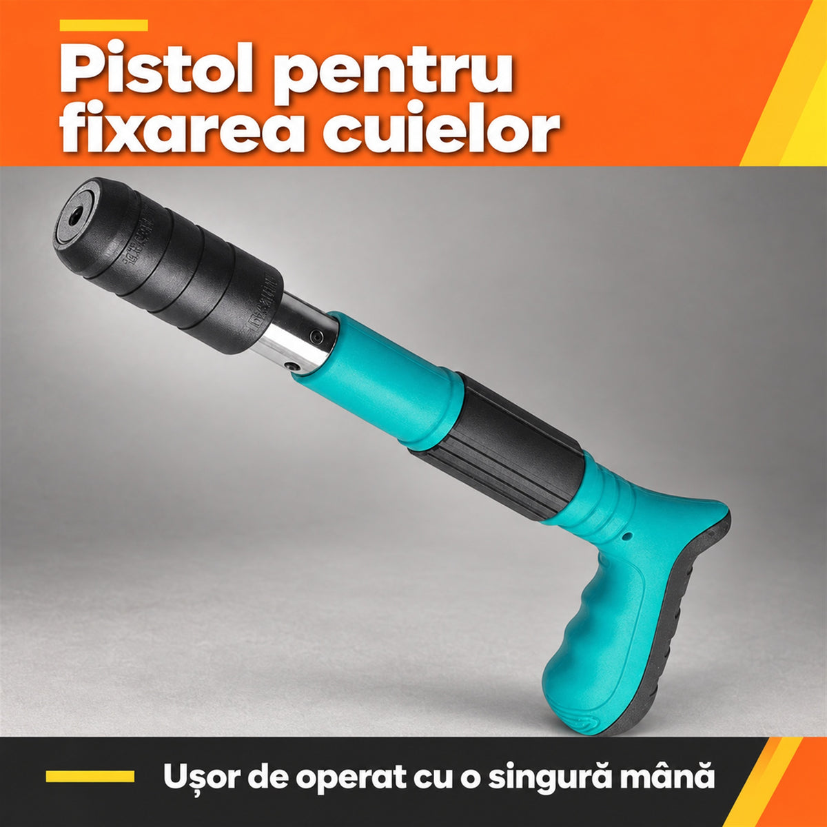 PISTOL DE CUIE MANUAL CU 50 CUIE - KIT BRICOLAJ COMPLET (NAILMASTER)
