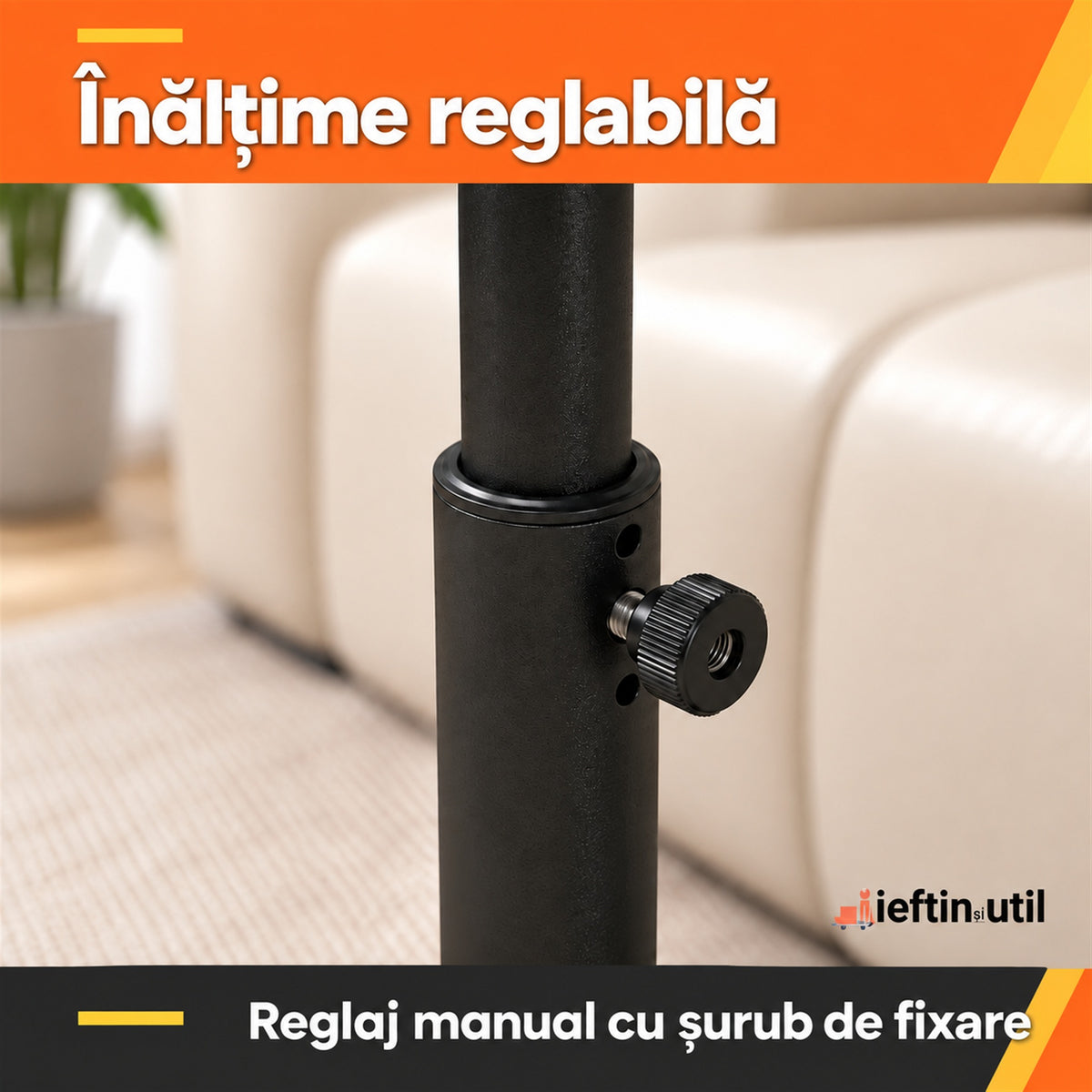 MĂSUȚĂ DE CAFEA LATERALĂ - ELEGANȚĂ LÂNGĂ CANAPEA (SIDETABLE)