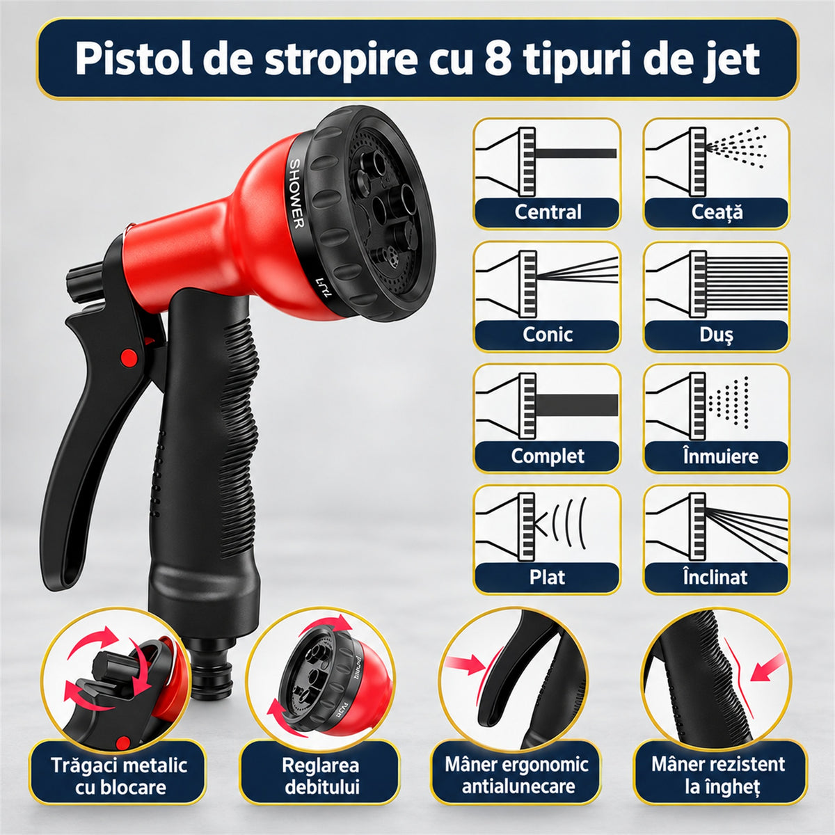 FURTUN EXTENSIBIL 37,5M PREMIUM - UDĂ TOATĂ GRĂDINA (AQUAFLEX)