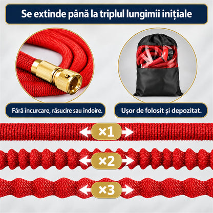 FURTUN EXTENSIBIL 37,5M PREMIUM - UDĂ TOATĂ GRĂDINA (AQUAFLEX)