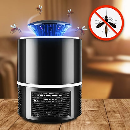 MOSQUITRAP – Lampă anti-țânțari cu LED UV – Capcană electrică silențioasă pentru interior, protecție 24/7 fără chimicale