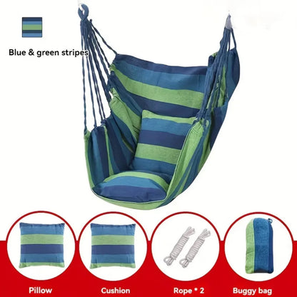 RELAXHAMMOCK – Scaun Suspendat Tip Hamac, Oază de Confort pentru Grădină și Terasă
