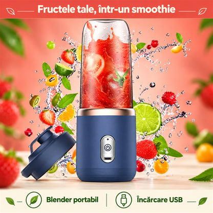 MINI BLENDER PORTABIL USB - SMOOTHIE ORIUNDE (SMOOTHIEGO)