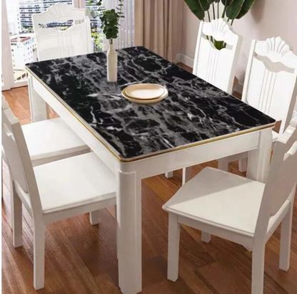 BLACKMARBLE – Tapet autocolant marmură negru – Transformă-ți mobila într-o clipă, fără renovare (60×300 cm)