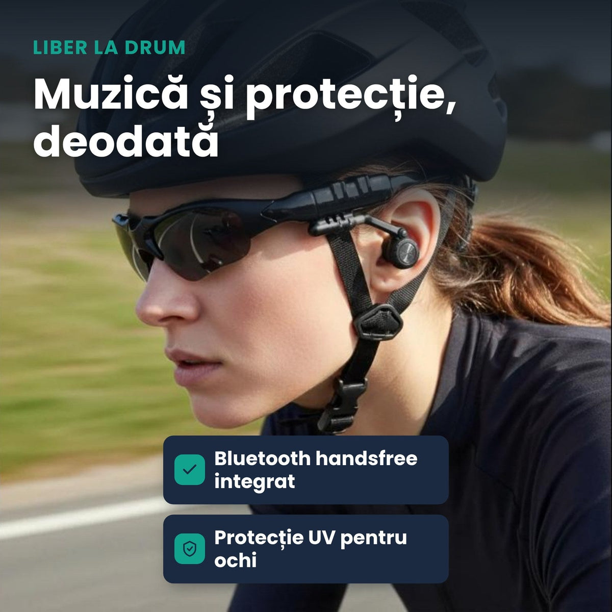 FreeTalk M996 – Ochelari de Soare cu Bluetooth