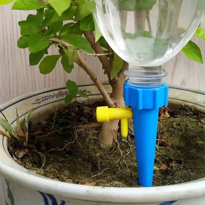 AQUADRIP 12 – Picurătoare automată pentru plante – Set 12 bucăți, udare inteligentă fără efort
