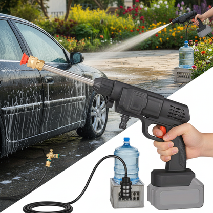POWERWASH ONE – Pistol de Spălat cu Presiune, cu Acumulator și Set Complet de Accesorii