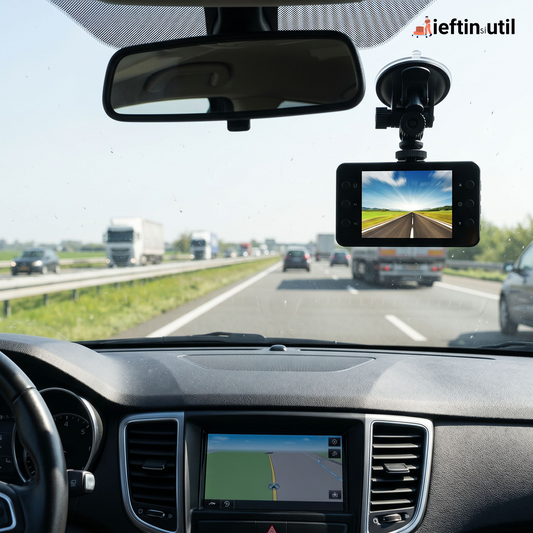 K6000 – Cameră auto supraveghere trafic HD, senzor de mișcare și filmare pe timp de noapte