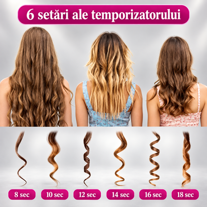 ONDULATOR DE PĂR, PORTABIL - STRALUCIRE MASIVA SAU ONDULEURI BOGATE (CURLPRO)