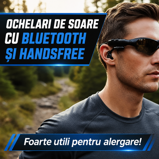 OCHELARI DE SOARE CU BLUETOOTH - MUZICĂ ȘI APELURI HANDSFREE (FREETALK M996)