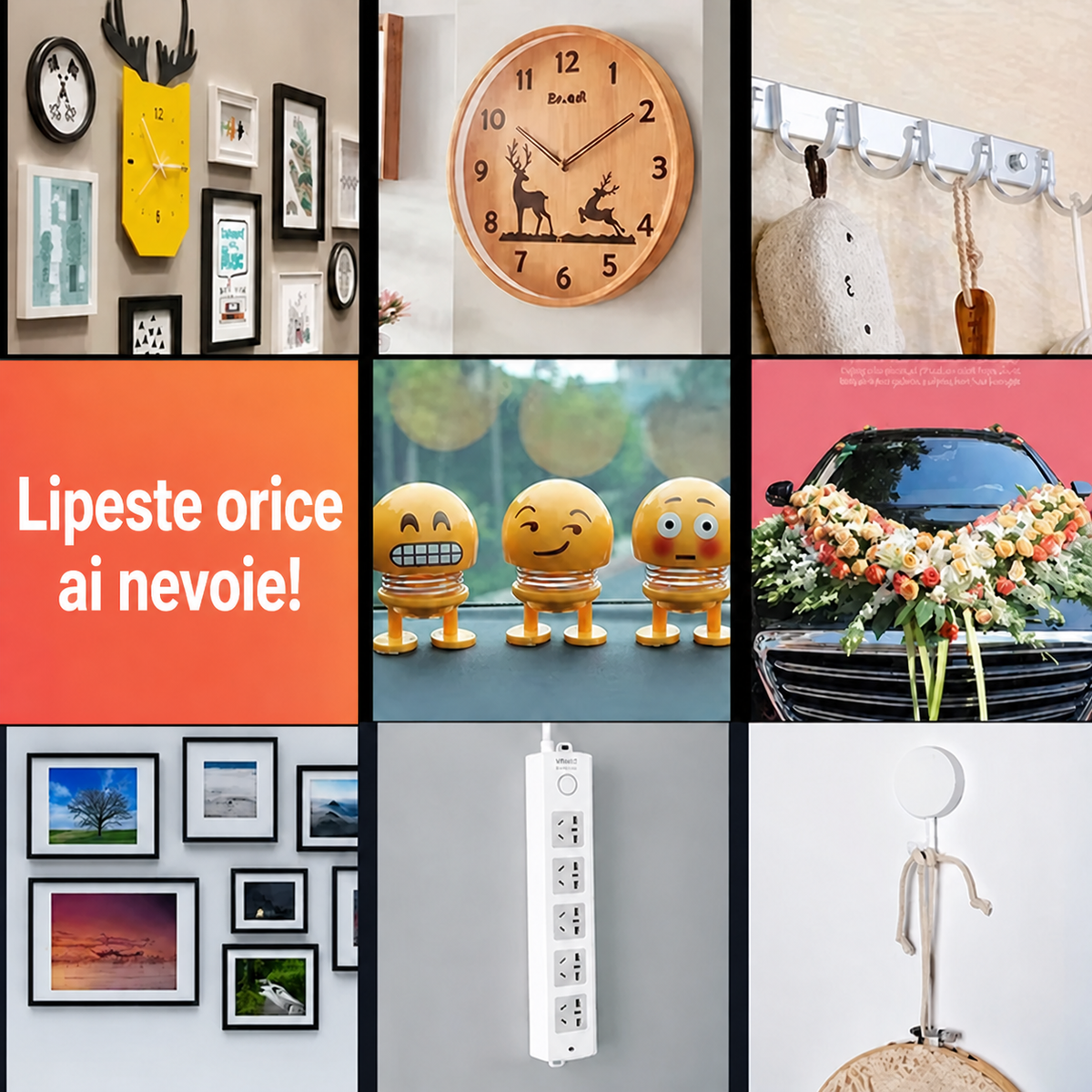 2+2 GRATIS - BANDĂ DUBLU ADEZIVĂ SILICON 3M - LIPEȘTE TOTUL, INVIZIBIL (GRIPTAPE)