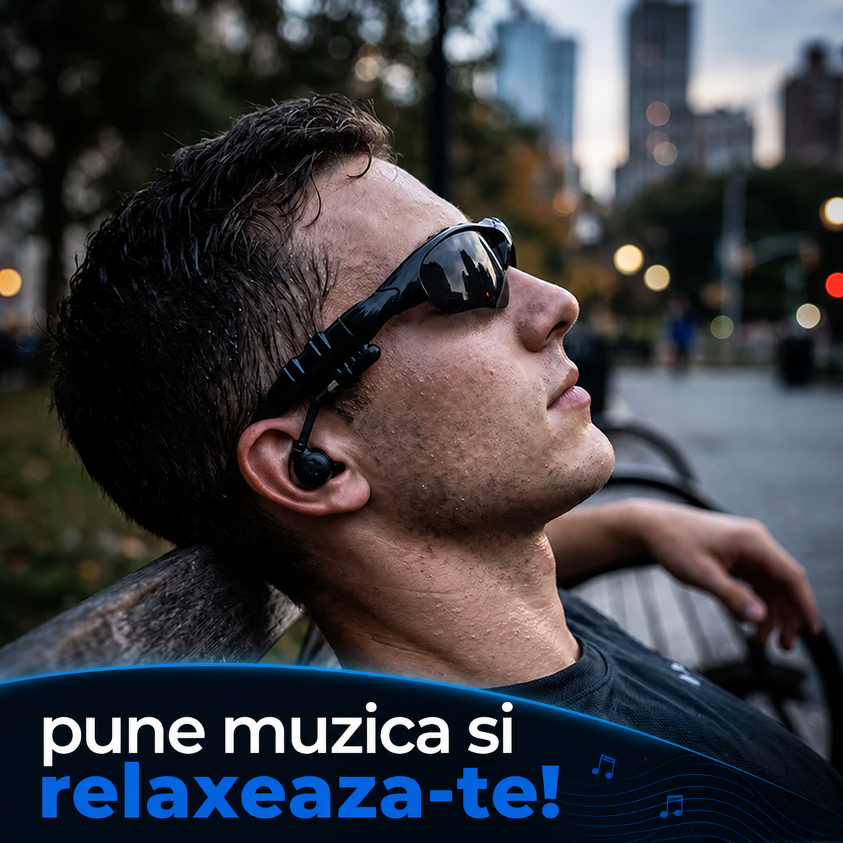 OCHELARI DE SOARE CU BLUETOOTH - MUZICĂ ȘI APELURI HANDSFREE (FREETALK M996)