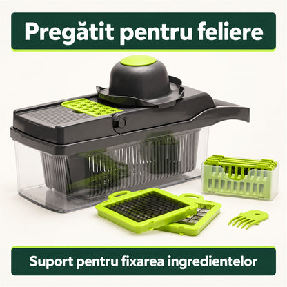 SET RĂZĂTOARE 14 PIESE - FELIERE RAPIDĂ (MULTIGRATER)