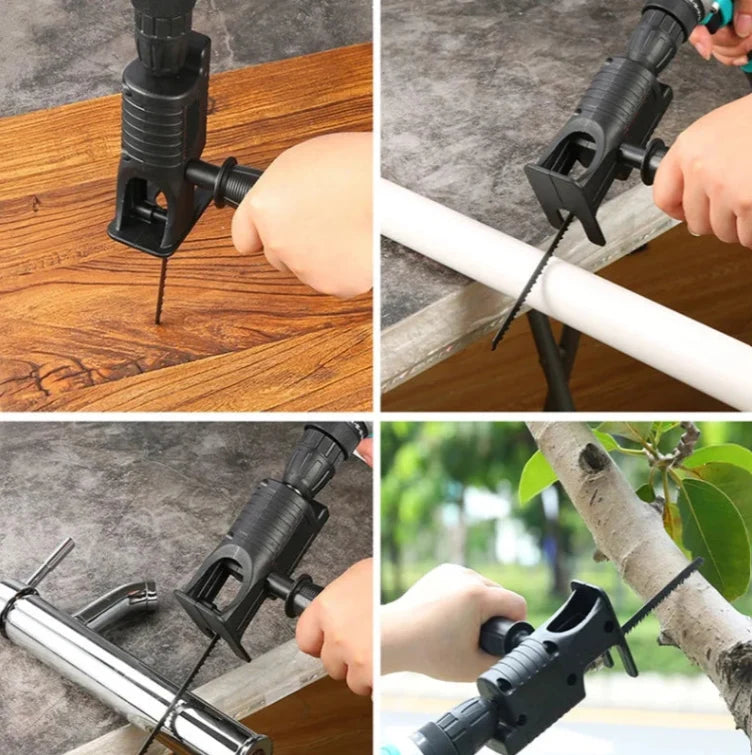 SAWDRIVE – Adaptor bormașină tip fierăstrău pentru tăiat lemn sau metal