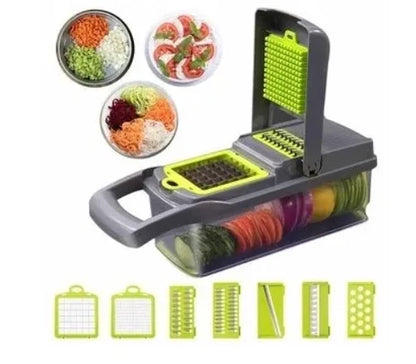 MULTIGRATER 14 – Set Răzătoare Multifuncțională pentru Feliere, Răzuire și Julienne