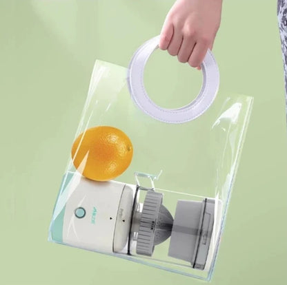 JUICYGO 45W – Storcător Electric de Fructe, Suc Proaspăt Oriunde, Fără Efort