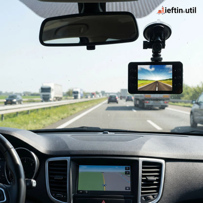 K6000 – Cameră auto supraveghere trafic HD, senzor de mișcare și filmare pe timp de noapte