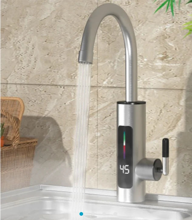 HOTFLOW TAP – Robinet electric cu încălzire instantanee – Apă caldă în 3 secunde, cu afișaj digital