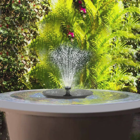 SUNFOUNTAIN – Fântână solară plutitoare – Spectacol de apă în grădină, iaz sau piscină