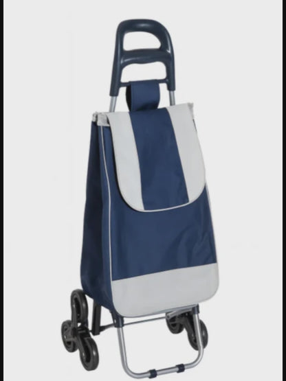 STAIRROLL 25 – Cărucior pentru Cumpărături cu Roți Triple pentru Trepte, până la 25 kg