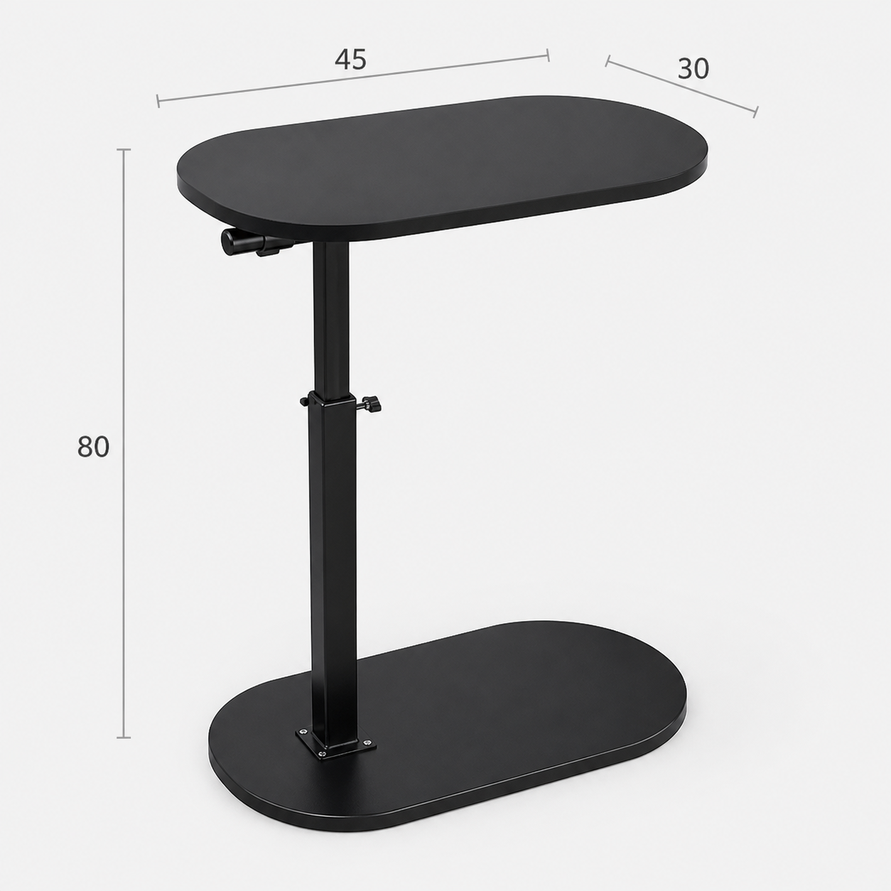 SIDETABLE – Măsuță de cafea laterală design modern – Eleganță și confort lângă canapea (45×30×80 cm)
