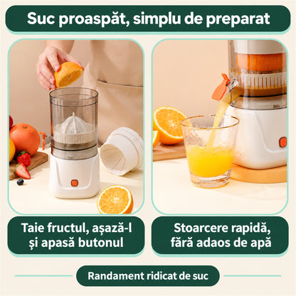 STORCĂTOR ELECTRIC DE FRUCTE - SUC PROASPĂT ORIUNDE (JUICYGO)